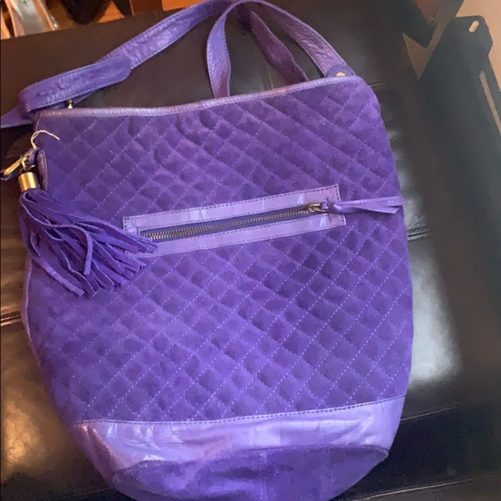 ASOS Purple Bucket Shoulder Bag